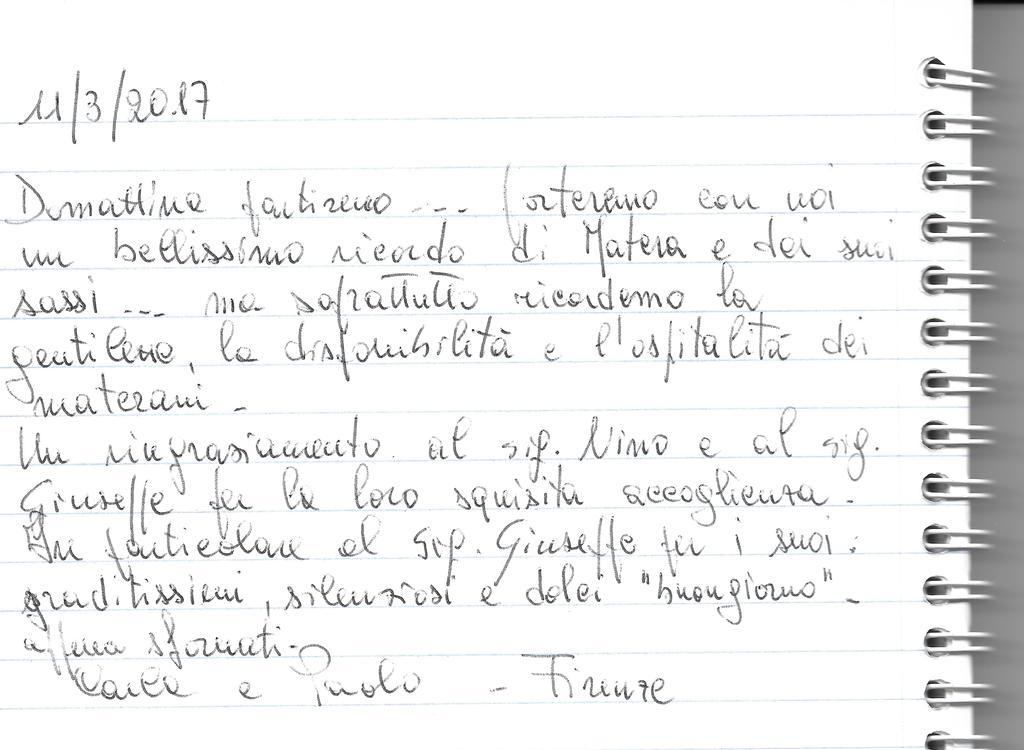La Tavernetta Matera Kültér fotó
